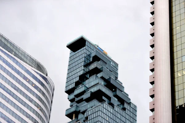 Buildings Modern City Achar Construction Bangkok Thailandmodern Office Building — Stock Photo, Image