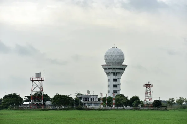 Obserwatorium Lub Stacja Meteorologiczna Tajlandii — Zdjęcie stockowe