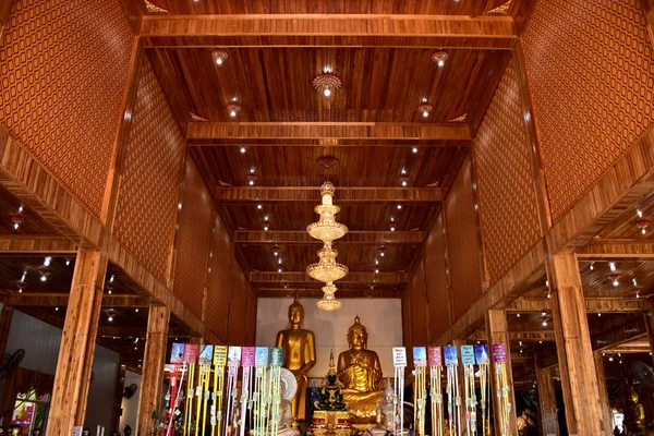 Old Golden Buddhist Temple Bangkok Thailand Shrine Buddhist Temple Beautiful — Stock Photo, Image