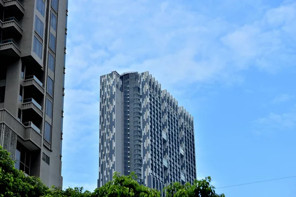 Edificios Apartamentos Altos Modernos Ciudad — Foto de Stock
