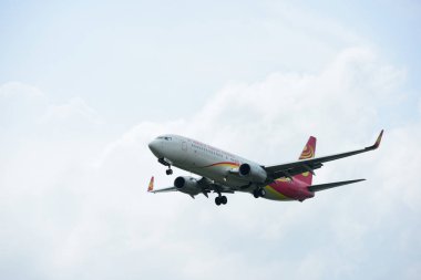 Suvarnabhumi Uluslararası Havaalanı, Tayland, at varış turist otel 9 Ekim 2018 binmeden önce çeşitli taşıyıcılar bir göz atın.