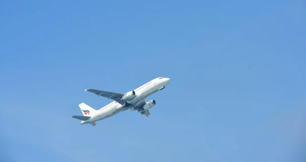 Suvarnabhumi Uluslararası Havaalanı Tayland Varış Turist Otel Ekim 2018 Binmeden — Stok fotoğraf