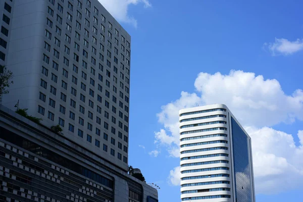 Bezoekers Van Het Centrum Van Hoofdstad Het Punt Van Vergadering — Stockfoto