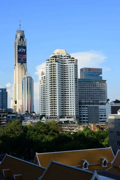 방문자 수도의 센터입니다 상가의 포인트 2018 태국의 사무실 건물의 — 스톡 사진