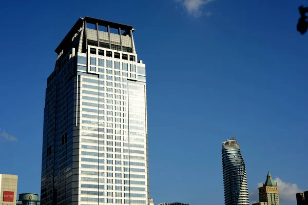 Visitantes Centro Capital Punto Encuentro Del Principal Distrito Negocios Una — Foto de Stock