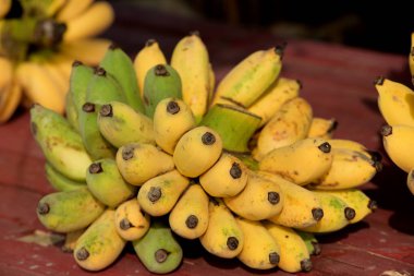 olgun muz arka demet