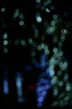 Bokeh ışıkları ile soyut arkaplan. 