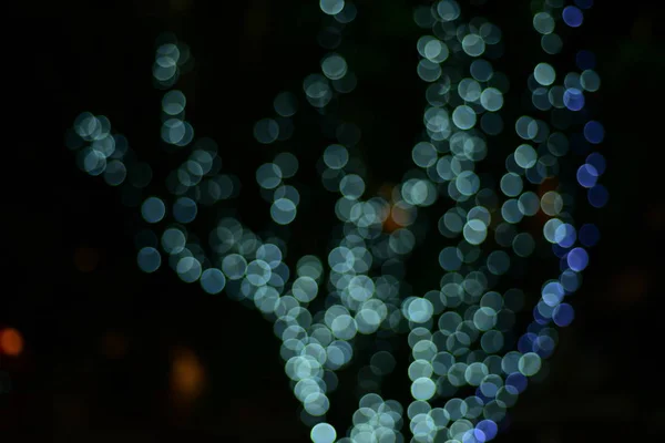 Fondo Abstracto Con Luces Bokeh —  Fotos de Stock