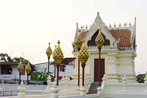 Lugares Sagrados Para Que Gente Pueda Adorar Phanat Nikhom Chonburi — Foto de Stock