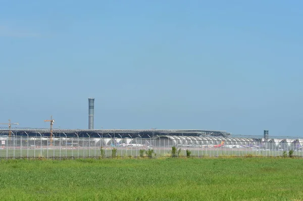 Turist Varış Suvarnabhumi Uluslararası Havaalanı Bankak Tayland Otelde Kasım 2018 — Stok fotoğraf