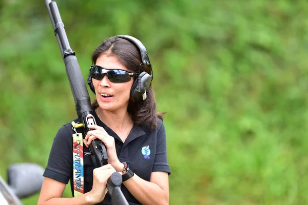 Pistolas Utilizadas Deportes Tiro Viajes Carreraartillero Aficionado Artilleros Nacionales Tailandeses —  Fotos de Stock