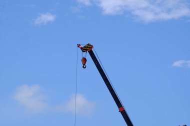 Şehirdeki inşaat alanı