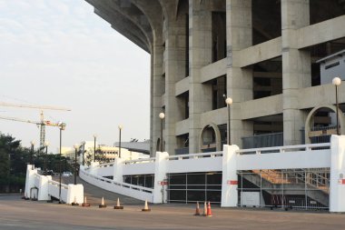  Büyük stadyum bina yapısı Ulusal Stadyumu Ratchamangkhala Stadyumu adı Bangkok, Tayland.