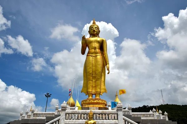 Тайский Храм Статуя Будды Днем — стоковое фото