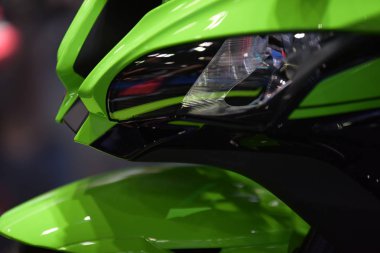 Tayland - 18 Ağustos 2018: Tayland 'da araba fuarı.