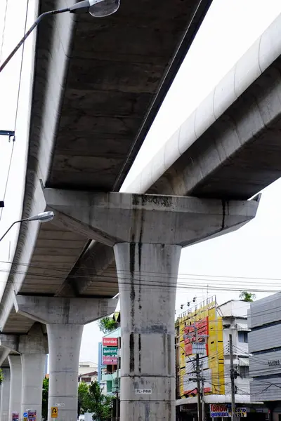 Metro Bridge Bangkok City — Stock Photo, Image