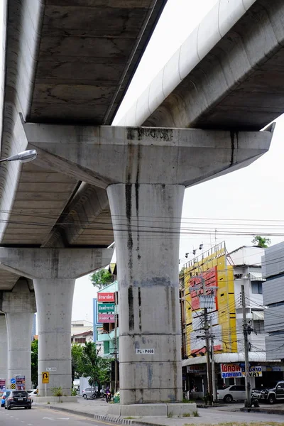 Metro Bridge Bangkok City — Stock Photo, Image