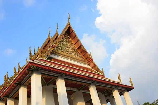 Schöne Thailändische Tempel Goldene Buddha Statuen Thailändischen Tempel Thailändischen Stil — Stockfoto