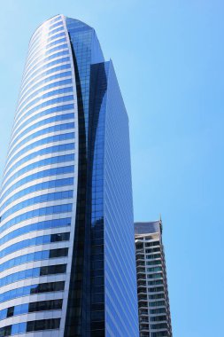   Yüksek binalar ve büyük şehir iş bölgesi ofisleri 