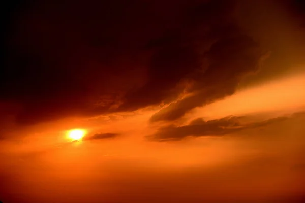 Coucher Soleil Avec Une Beauté Naturelle Jaune Doré Est Utilisé — Photo