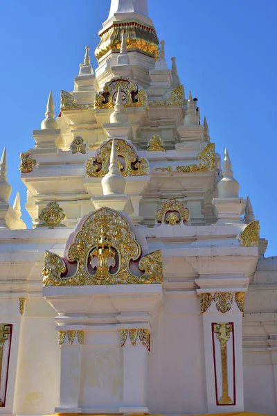 Beleza Wat Phra Borommathat Chaiya Velha Imagem Buda Surat Thani — Fotografia de Stock