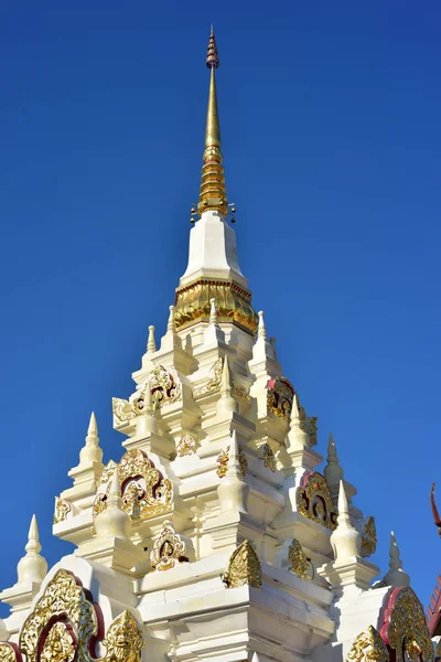 Piękno Wat Phra Borommathat Chaiya Stary Wizerunek Buddy Surat Thani — Zdjęcie stockowe