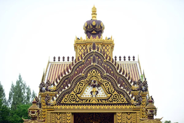 Templo Tailandês Estátua Buda — Fotografia de Stock