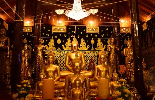 Estatua Buda Templo Bangplee Luang Pho Temple Tailandia Belleza Los — Foto de Stock