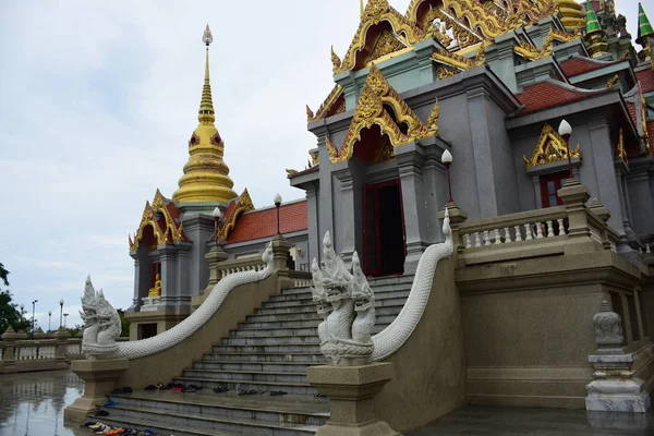 Wat Phra Kaew Templo Del Buda Esmeralda Bangkok Tailandia Panorama — Foto de Stock