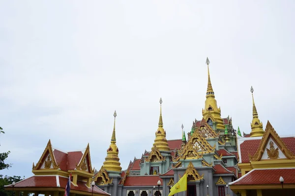 Wat Phra Kaew Templo Esmeralda Buda Banguecoque Tailândia Panorama Grande — Fotografia de Stock