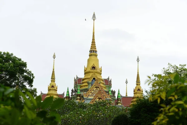 Wat Phra Kaew Tempel Des Smaragdgrünen Buddha Bangkok Thailand Panorama — Stockfoto