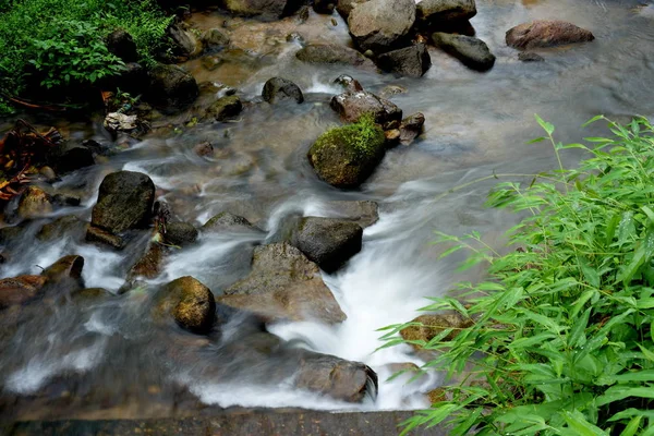 View Rocks Water Stream Mountain River — Stock Photo, Image