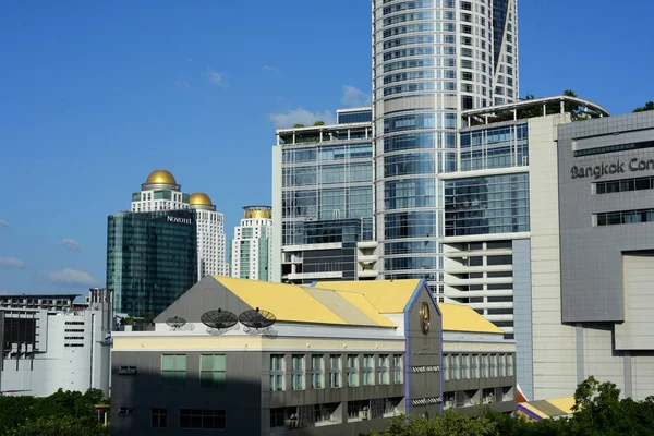 Uitzicht Skyline Van Stad Met Moderne Architectuur — Stockfoto