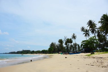 Deniz kıyısında balıkçı tekneleri 