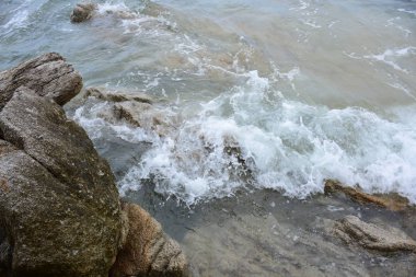 Tayland 'da kayalık deniz kıyısı