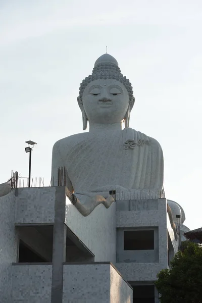 Riesige Buddha Statue Himmel Thailand — Stockfoto