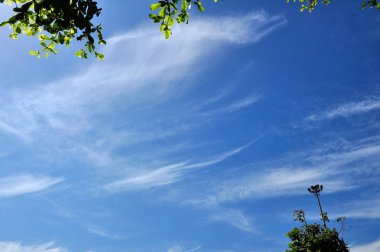 güzel gökyüzü arka plan doğa manzara 