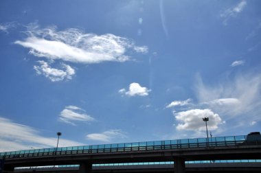 güzel gökyüzü arka plan doğa manzara 