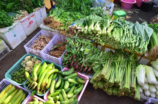 Fresh Vegetables Basket Market — Stock Photo, Image