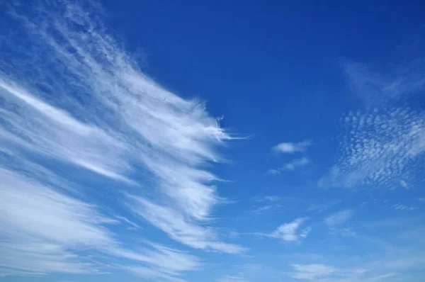 Blue Sky Background Electricity Station — Stock Photo, Image