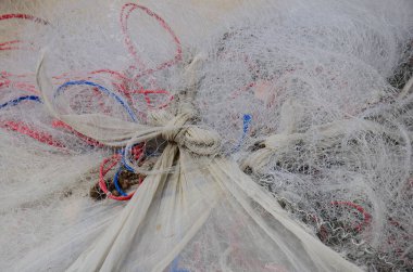 arkaplan olarak balık ağı yüzeyi, boşluğu kopyala