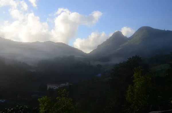 beautiful nature scenic view in Thai