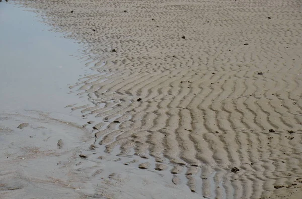 Абстрактна Текстурована Поверхня Піску Фон — стокове фото