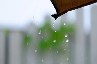 Su damlalarını kapat 