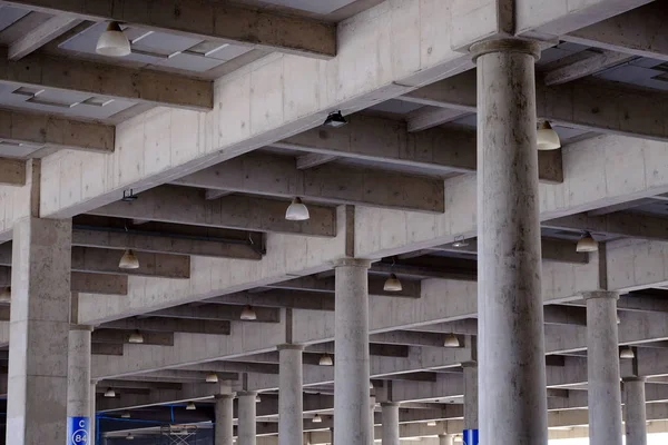 Elementos Construção Concreto Como Fundo — Fotografia de Stock