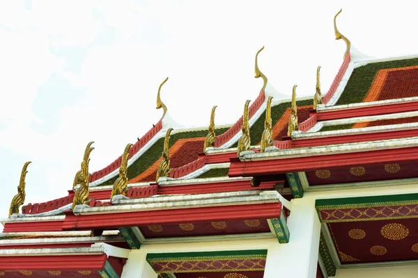 Thai Templomok Szépek Templomok Pagodas Régi Fővárosban — Stock Fotó