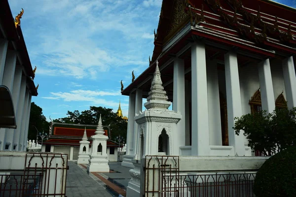 Thailändska Tempel Vackra Templen Och Pagoder Gamla Huvudstaden — Stockfoto