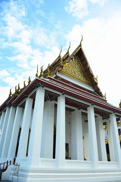 Les Temples Thaïlandais Sont Magnifiques Dans Les Temples Les Pagodes — Photo