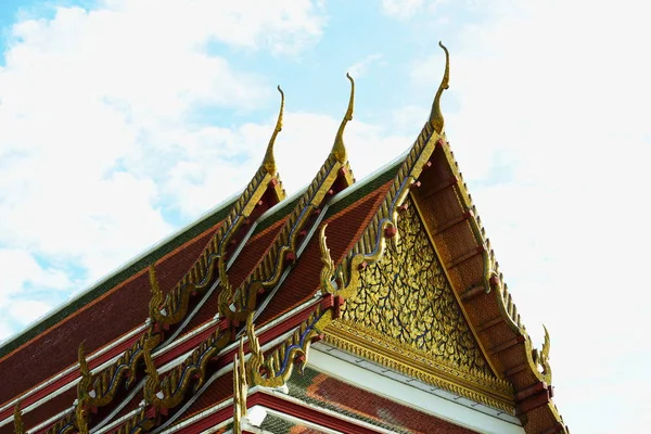 Thajské Chrámy Jsou Chrámech Pagodas Nádherné Staré Hlavním Městě — Stock fotografie