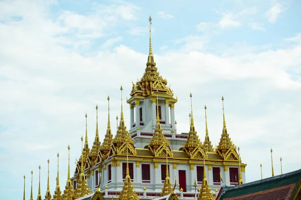 Thai Temples Beautiful Temples Pagodas Old Capital — Stock Photo, Image